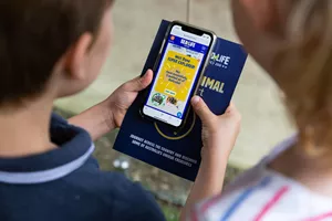 Kids Use Mobile App For Aussie Animal Passport