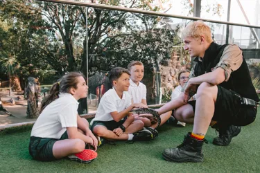 WLS School 21 Group And Blue Tongue