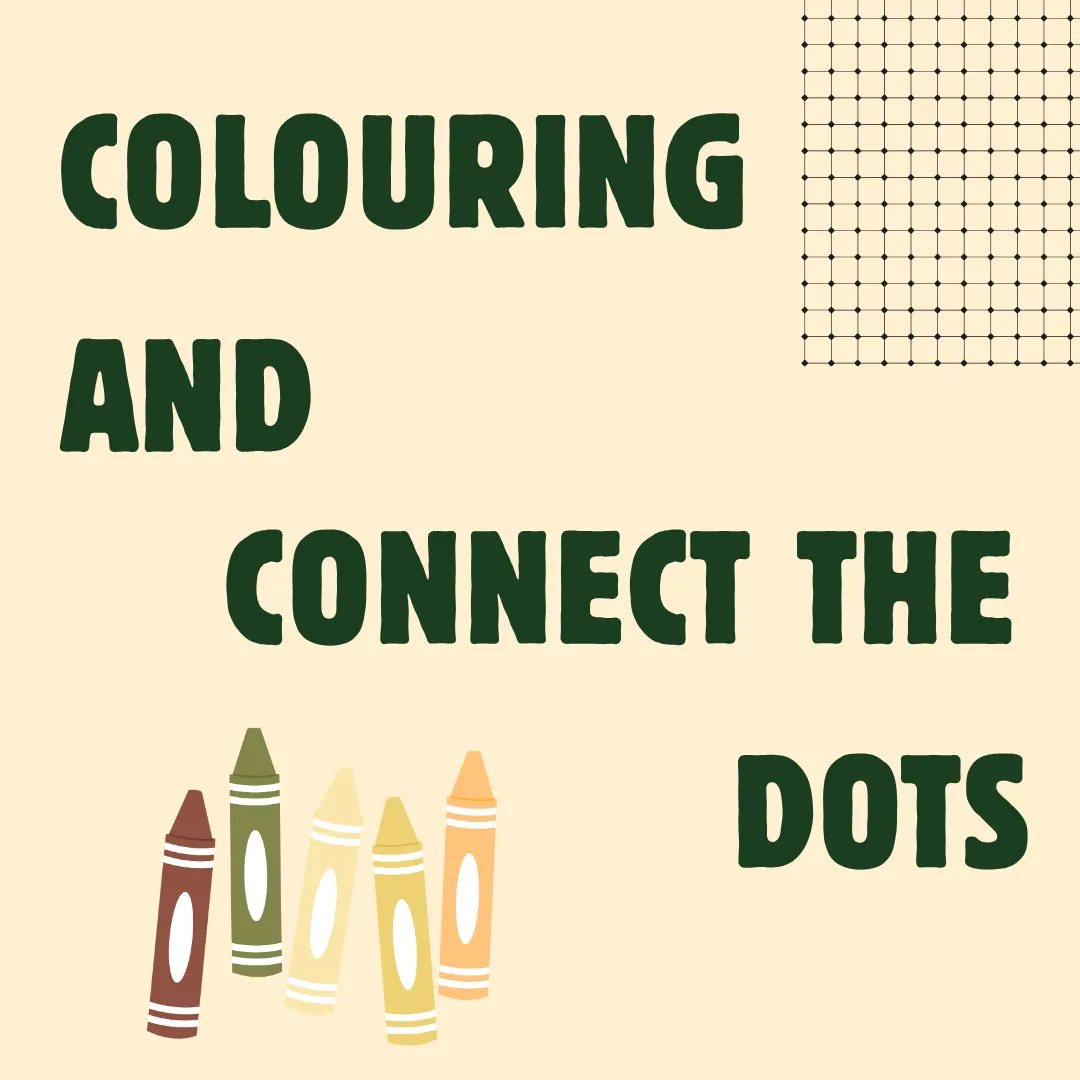 Colouring And Connect The Dots