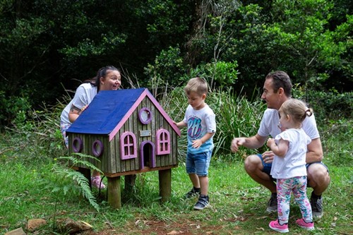 Fairy Village With Family